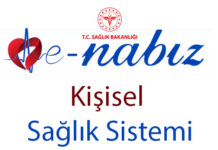 E-Nabız kişisel sağlık sistemi