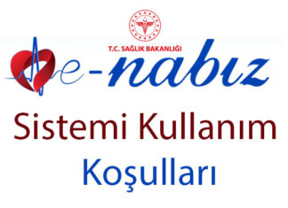 E-Nabız sistemi kullanım koşulları