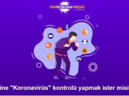 Online Corona virüsü test