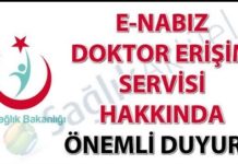 E-Nabız doktor erişimi