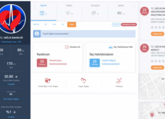 E-Nabız boy kilo değiştirme