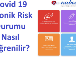 E-Nabız covid 19 risk raporu