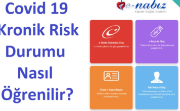 E-Nabız covid 19 risk raporu