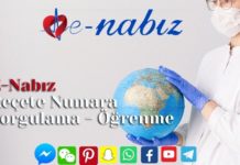 E-Nabız Reçete Numara Sorgulama - Öğrenme