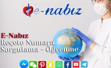 E-Nabız Reçete Numara Sorgulama - Öğrenme