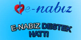 E-Nabız destek hattı