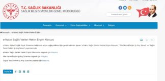 E-Nabız doktor erişim açma