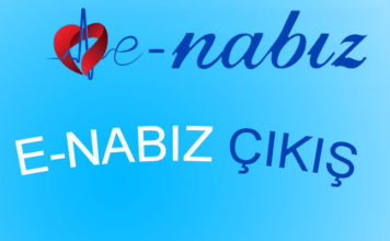 E-Nabız çıkış