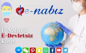 E-Nabız'a E-Devletsiz kayıt yaptırma