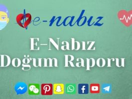 E-Nabız'dan Doğum Raporu