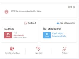 E-Nabız'dan grip aşısı