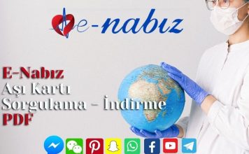 E-Nabız Aşı Kartı Sorgulama