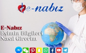 E-Nabız eşimin bilgileri nasıl girerim