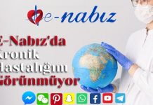 E-Nabız'da kronik hastalığım görünmüyor