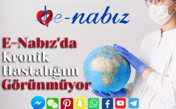 E-Nabız'da kronik hastalığım görünmüyor