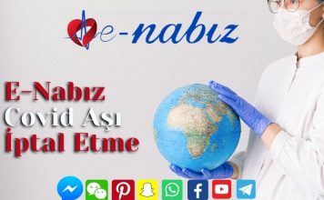 E-Nabız Covid Aşı İptal Etme