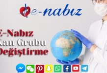 E-Nabız kan grubu değiştirme