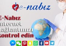 E-Nabız İnternet bağlantınızı kontrol edin