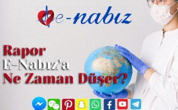 Rapor E-Nabız'a Ne Zaman Düşer