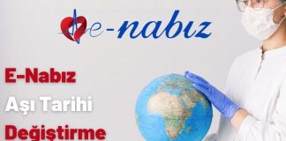 E-Nabız aşı tarihi değiştirme