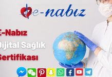 E-Nabız dijital sağlık sertifikası