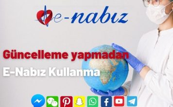 Güncelleme yapmadan E-Nabız Kullanma