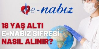 18 yaş altı e-nabız şifresi nasıl alınır