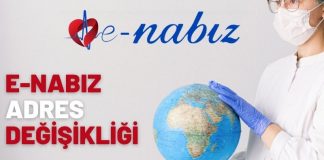 E-Nabız Adres Değişikliği