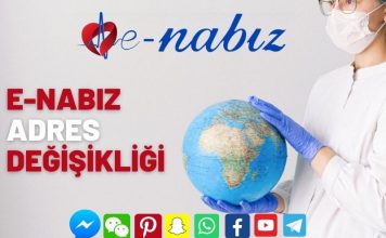 E-Nabız Adres Değişikliği