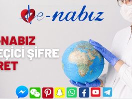 E-Nabız Geçici Şifre Üret