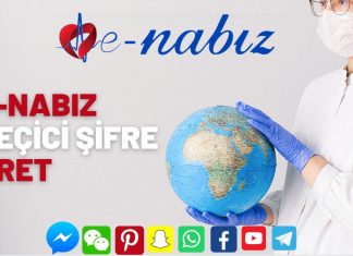 E-Nabız Geçici Şifre Üret