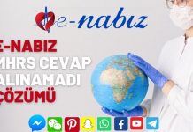 E-Nabız MHRS cevap alınamadı