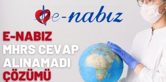 E-Nabız MHRS cevap alınamadı