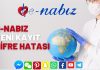 E-Nabız Yeni Kayıt Şifre Hatası