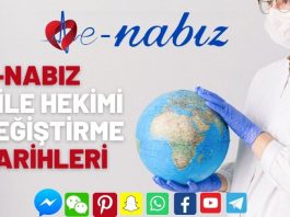 E-Nabız aile hekimi değiştirme tarihleri