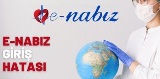 E-Nabız giriş hatası