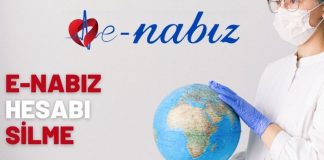 E-Nabız hesabı silme