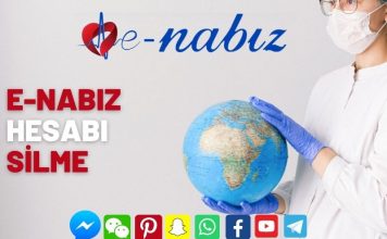 E-Nabız hesabı silme