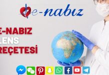 E-Nabız lens reçetesi