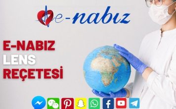 E-Nabız lens reçetesi