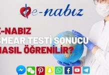 E-Nabız smear testi sonucu nasıl öğrenilir