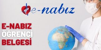 E-Nabız öğrenci belgesi