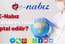 E-Nabız randevu nasıl iptal edilir?