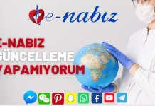 E-Nabız güncelleme yapamıyorum