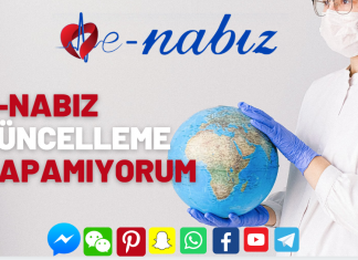 E-Nabız güncelleme yapamıyorum