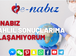 E-Nabız Tahlil sonuçlarıma ulaşamıyorum