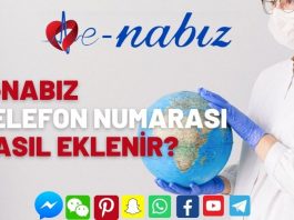 E-Nabız telefon numarası nasıl eklenir?