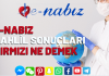 E-Nabız tahlil sonuçları kırmızı