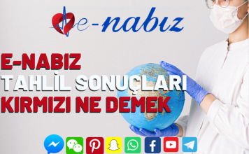 E-Nabız tahlil sonuçları kırmızı