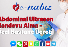 Abdominal Ultrason Randevu Alma - Özel Hastane Ücreti